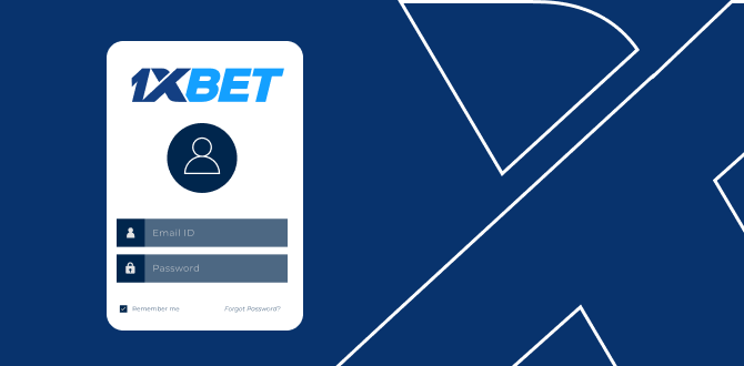 How does the registration on the 1xBet platform work?